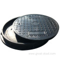 Ductile iron manhole cover en124 d400